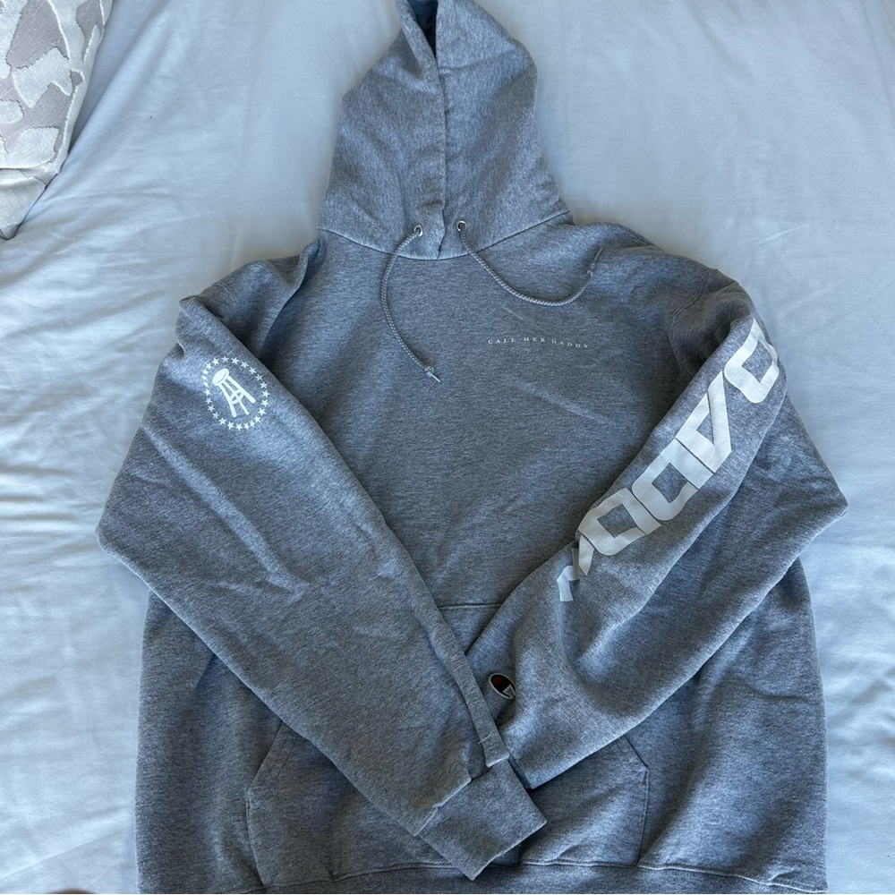 Call Her Daddy Barstool Grey Hoodie